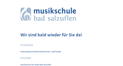 Desktop Screenshot of musikschule-bad-salzuflen.de